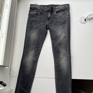 Kate Skinny Washed Grey jeans